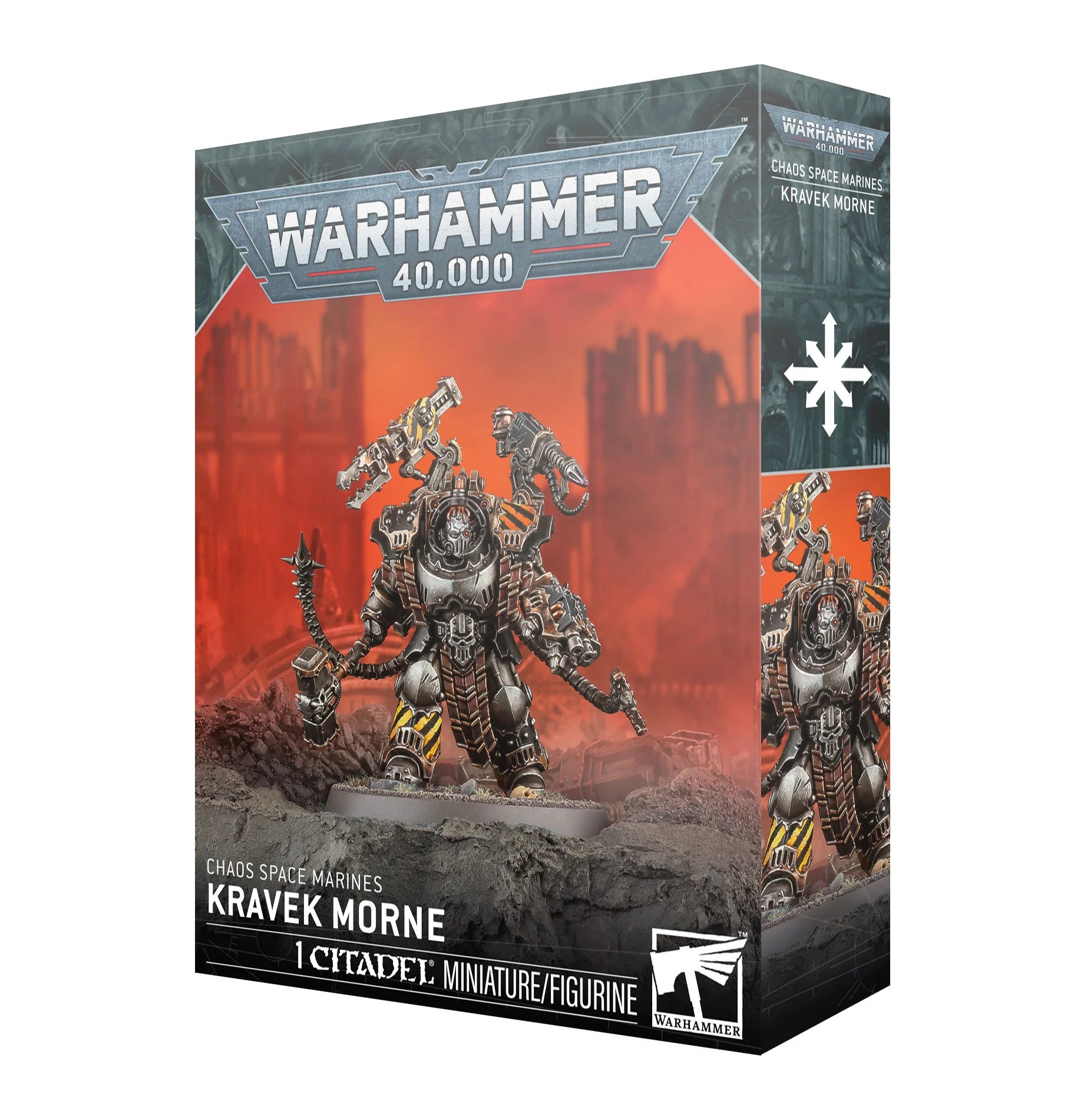 [Pre-Order] CHAOS SPACE MARINES: KRAVEK MORNE (ETA 18-04-2026) - Trinity Hobby