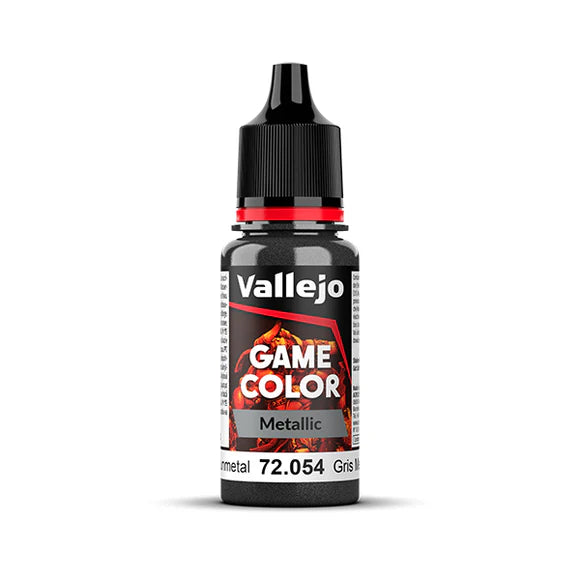 GAME COLOR 054 : Dark GUNMETAL (17ml) - Trinity Hobby