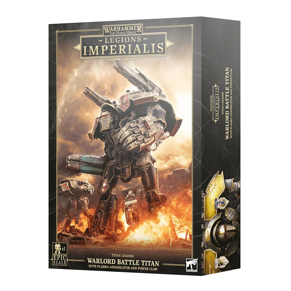 Legions Imperialis: WARLORD TITAN WITH PLASMA ANNIHILATOR - Trinity Hobby