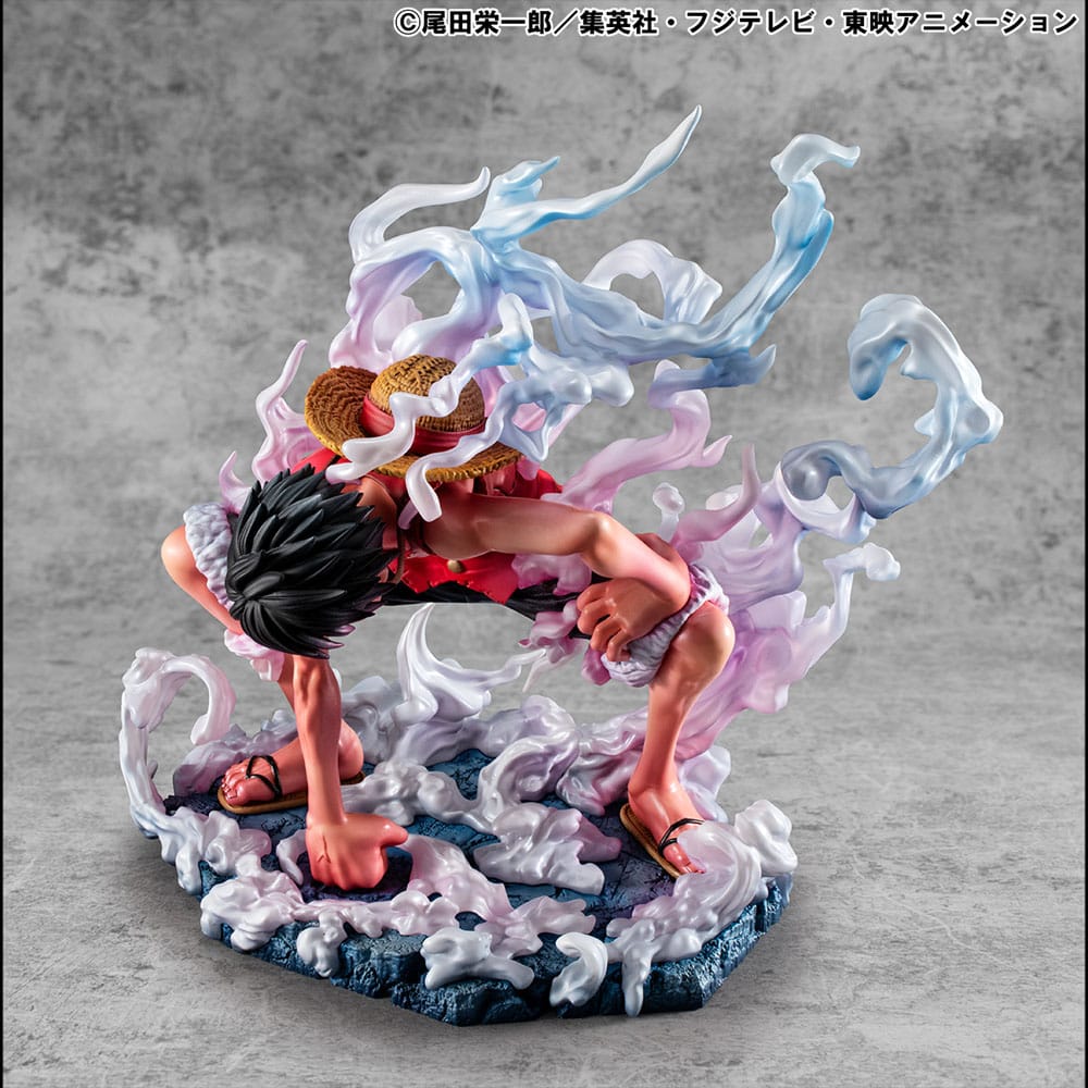 Portrait.Of.Pirates ONE PIECE "LIMITED EDITION" Monkey D. Luffy "Gear 2"