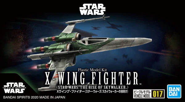 VEHICLE MODEL X-WING FIGHTER (STAR WARS:THE RISE OF SKYWALKER) - Trinity Hobby