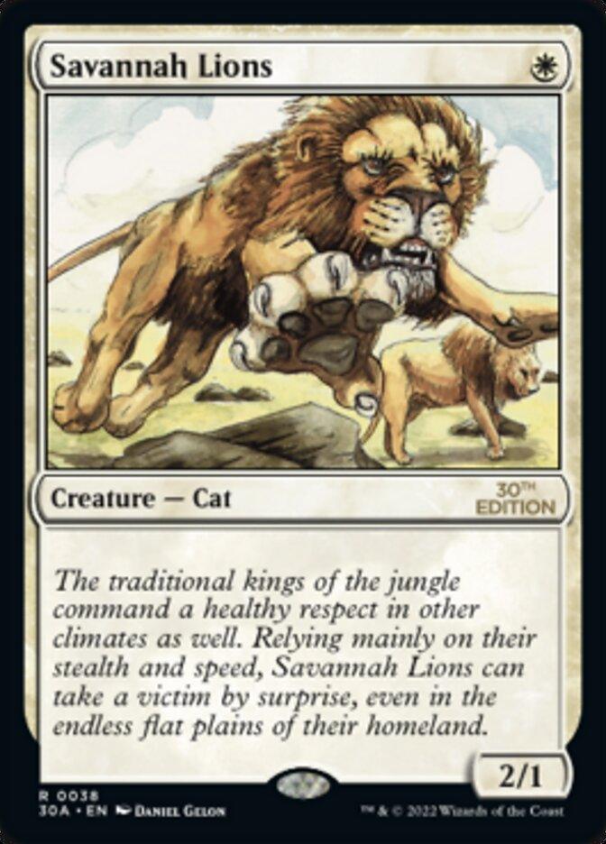 Savannah Lions [30th Anniversary Edition] - Trinity Hobby