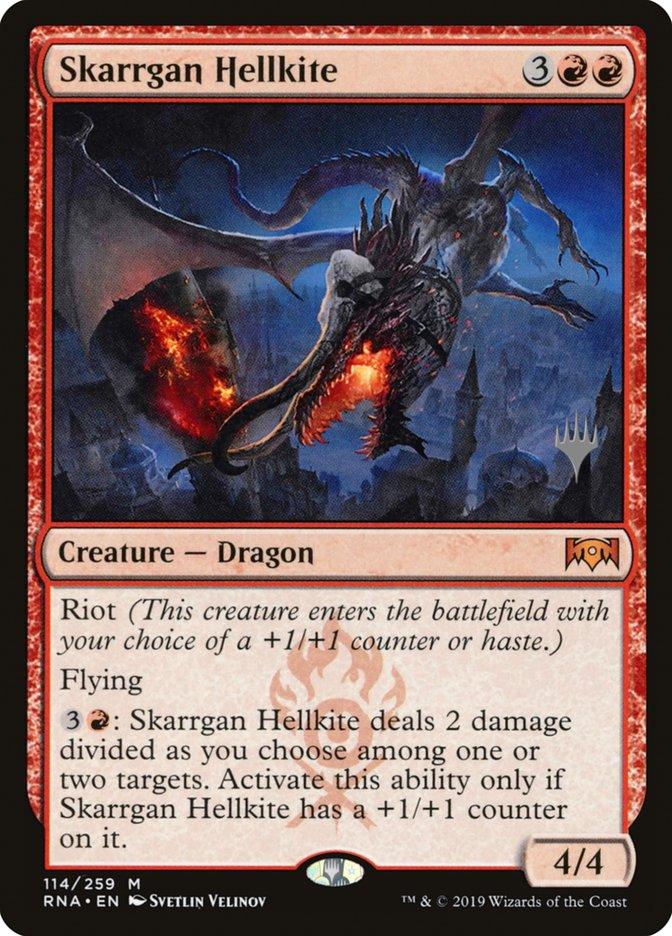 Skarrgan Hellkite (Promo Pack) [Ravnica Allegiance Promos] - Trinity Hobby
