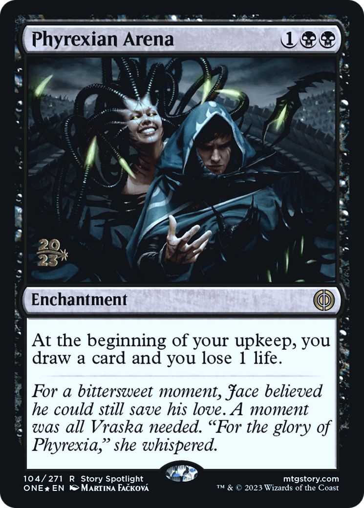 Phyrexian Arena [Phyrexia: All Will Be One Prerelease Promos] - Trinity Hobby