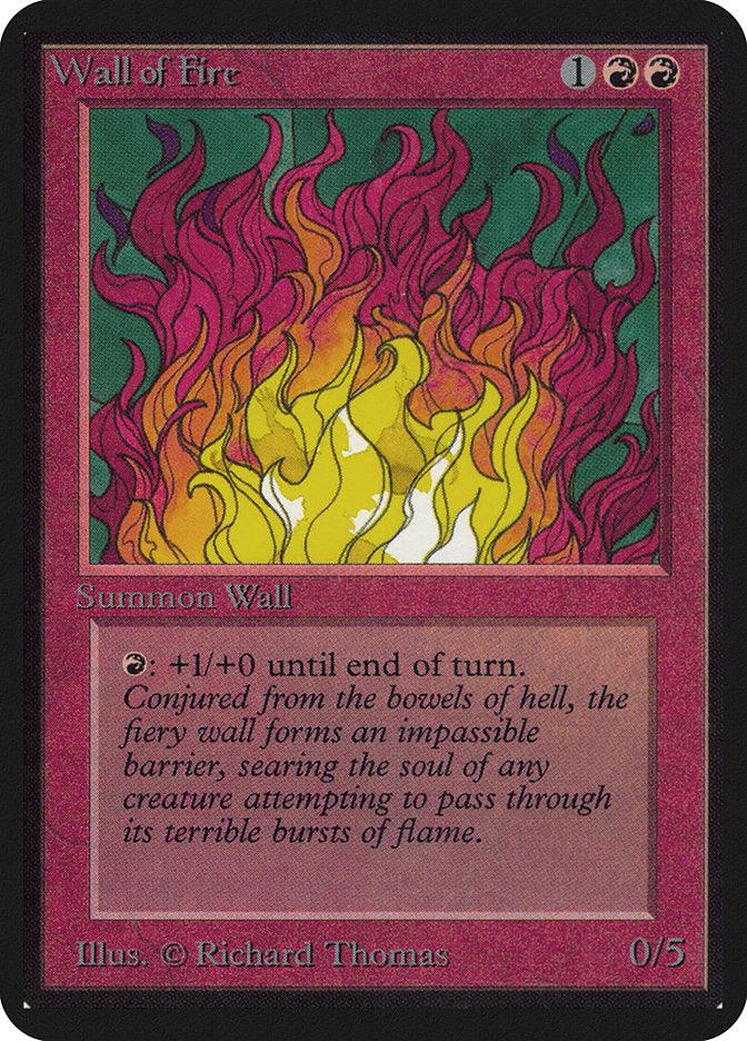 Wall of Fire [Alpha Edition] - Trinity Hobby