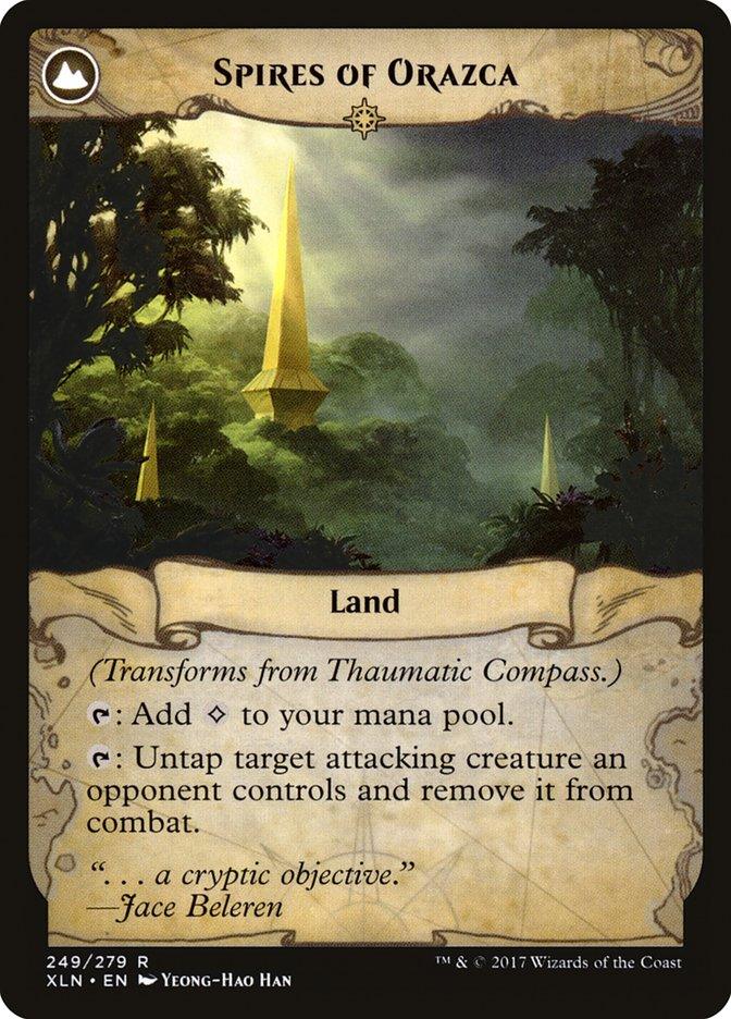 Thaumatic Compass // Spires of Orazca [Ixalan] - Trinity Hobby