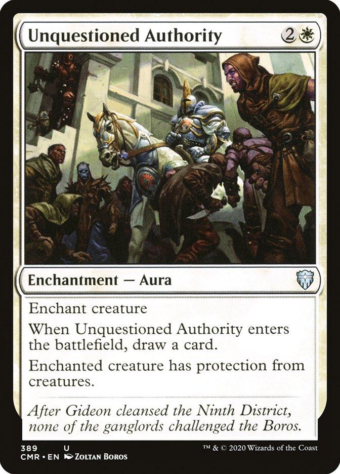 Unquestioned Authority [Commander Legends] - Trinity Hobby