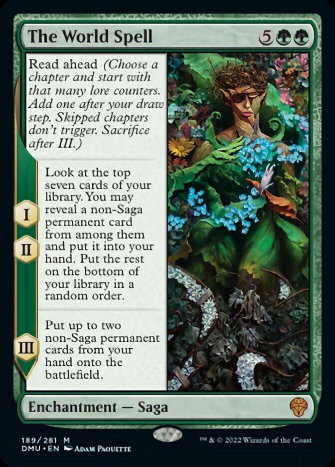The World Spell [Dominaria United] - Trinity Hobby