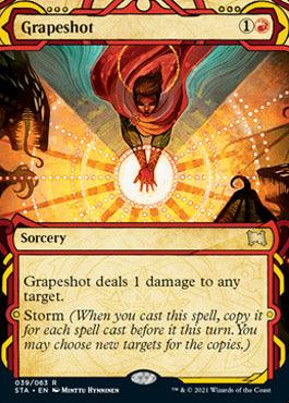 Grapeshot (Foil Etched) [Strixhaven: School of Mages Mystical Archive] - Trinity Hobby
