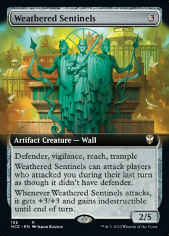 Weathered Sentinels (Extended Art) [Streets of New Capenna Commander] - Trinity Hobby