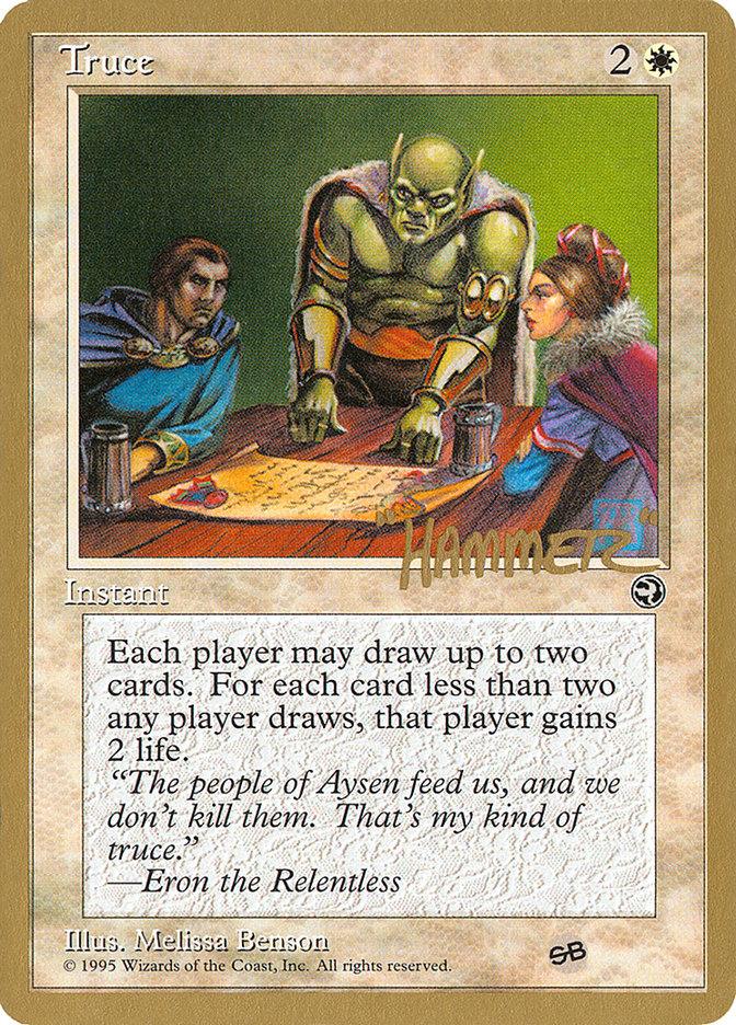 Truce (Shawn "Hammer" Regnier) (SB) [Pro Tour Collector Set] - Trinity Hobby