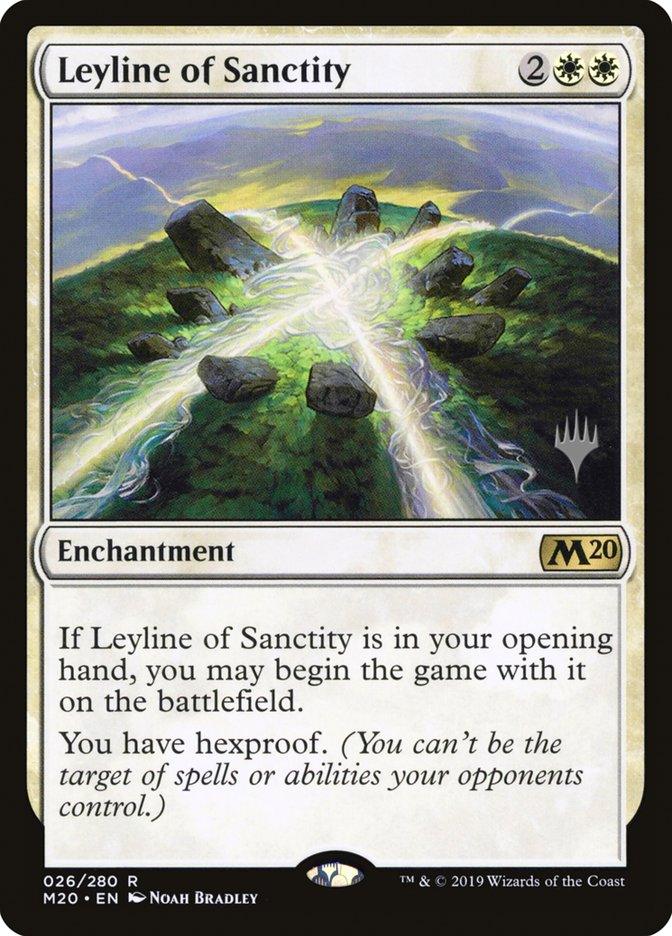 Leyline of Sanctity (Promo Pack) [Core Set 2020 Promos] - Trinity Hobby