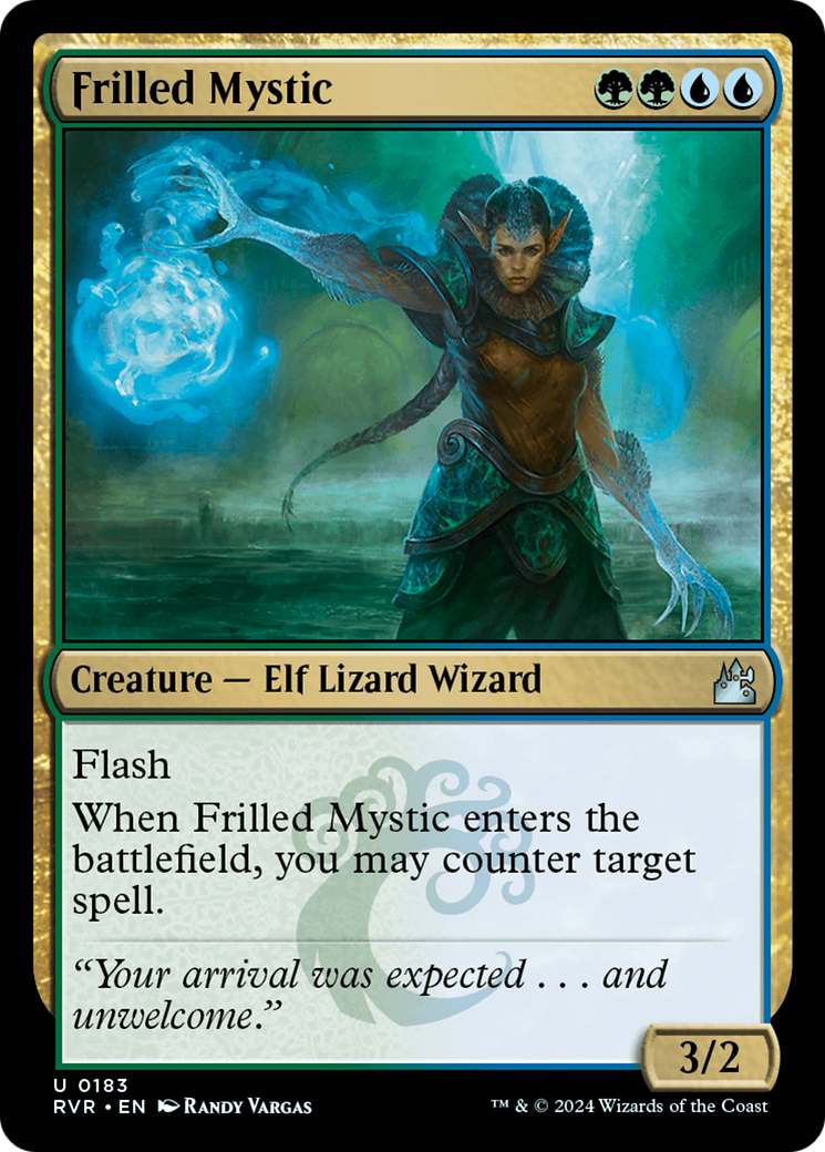 Frilled Mystic [Ravnica Remastered] - Trinity Hobby