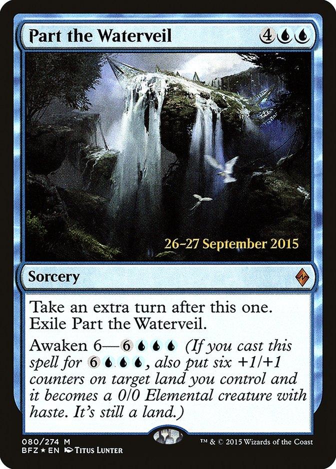 Part the Waterveil [Battle for Zendikar Prerelease Promos] - Trinity Hobby