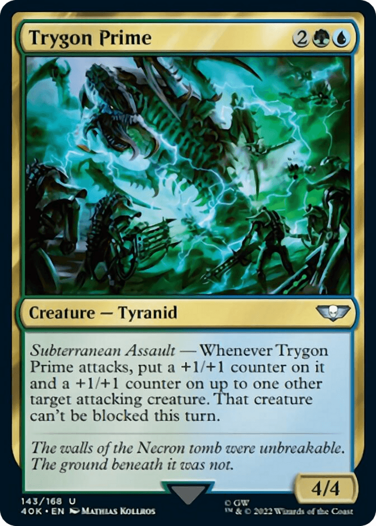 Trygon Prime (Surge Foil) [Warhammer 40,000] - Trinity Hobby
