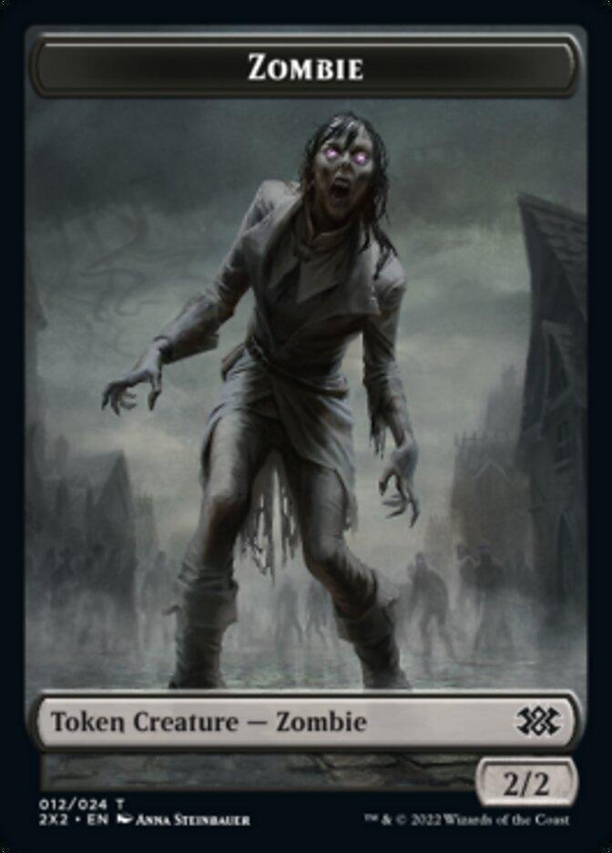 Zombie // Eldrazi Scion Double-Sided Token [Double Masters 2022 Tokens] - Trinity Hobby