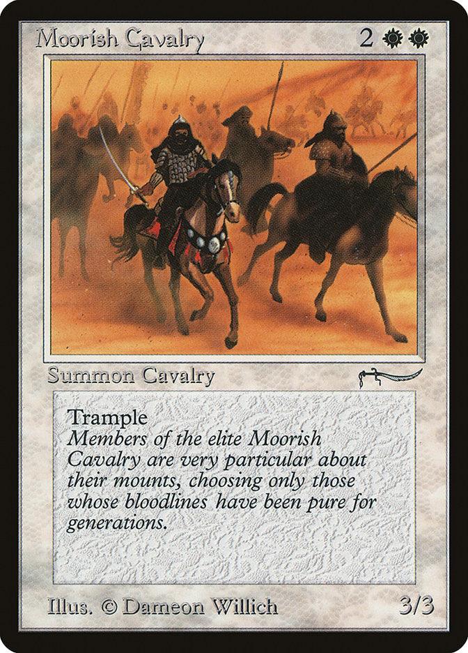 Moorish Cavalry (Light Mana Cost) [Arabian Nights] - Trinity Hobby