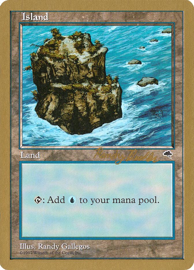 Island (rb335) (Randy Buehler) [World Championship Decks 1998] - Trinity Hobby