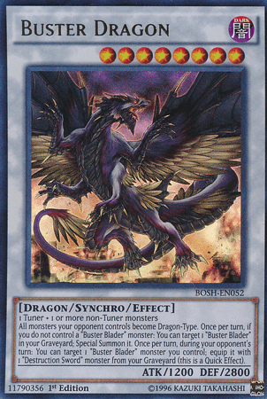 Buster Dragon [BOSH-EN052] Ultra Rare - Trinity Hobby