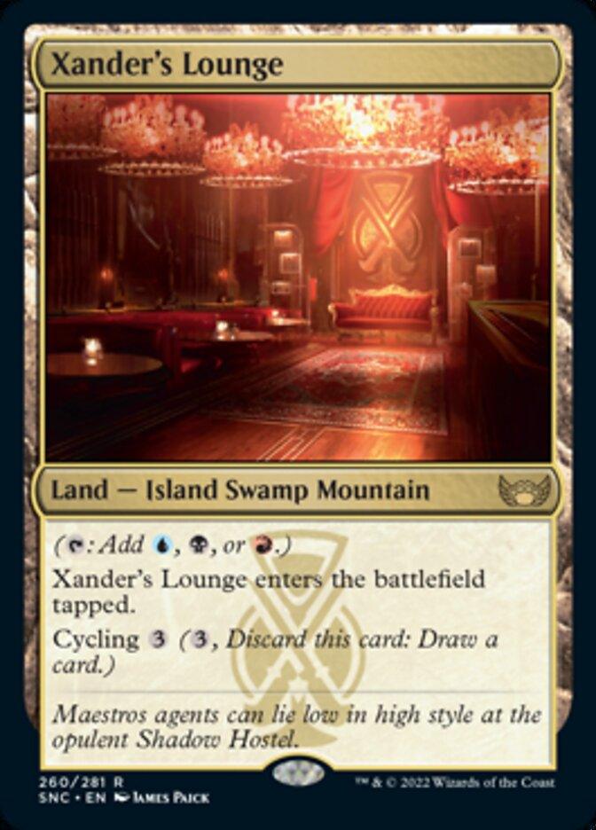 Xander's Lounge [Streets of New Capenna] - Trinity Hobby