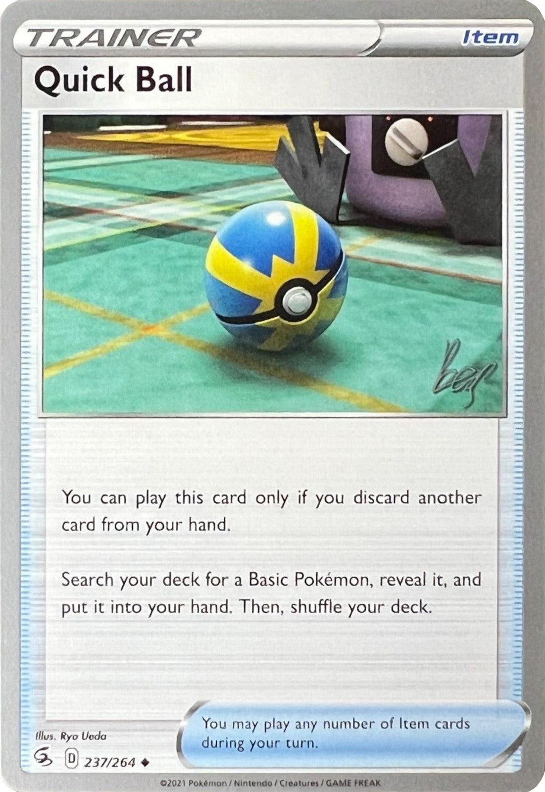 Quick Ball (237/264) (Cheryl Again - Sebastian Lashmet) [World Championships 2022] - Trinity Hobby