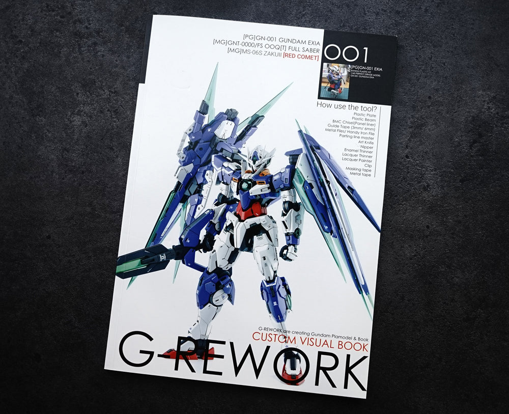GRework: G-Rework Custom Visual Book 001 - Trinity Hobby