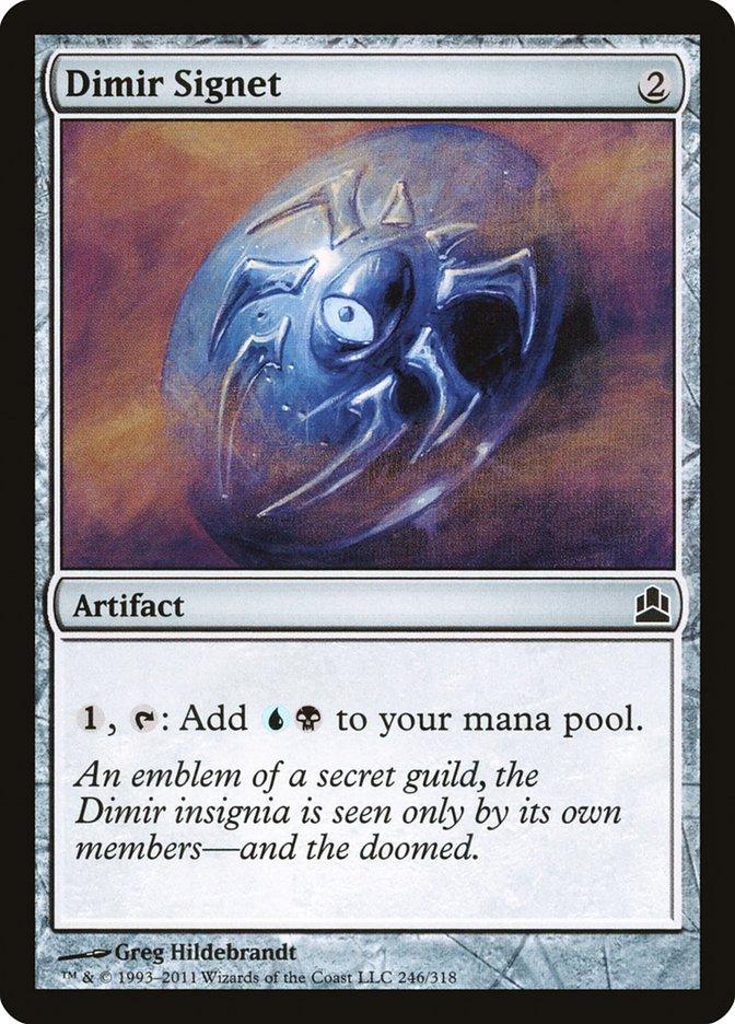 Dimir Signet [Commander 2011] - Trinity Hobby