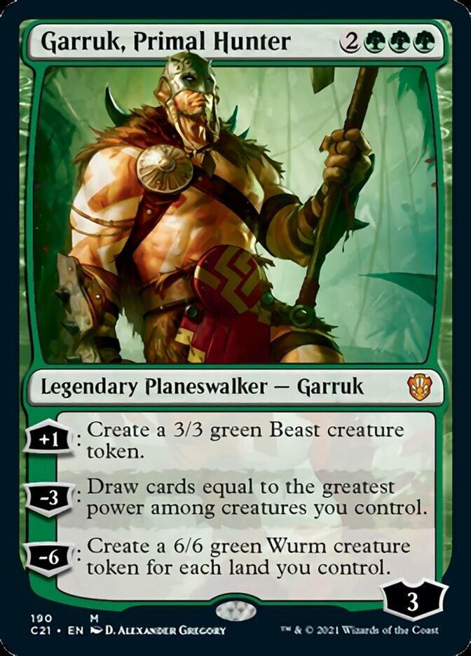 Garruk, Primal Hunter [Commander 2021] - Trinity Hobby