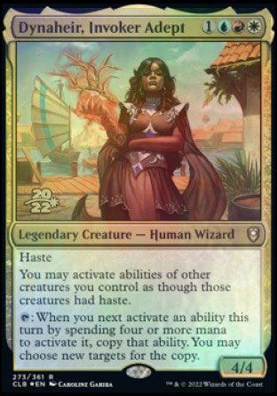 Dynaheir, Invoker Adept [Commander Legends: Battle for Baldur's Gate Prerelease Promos] - Trinity Hobby