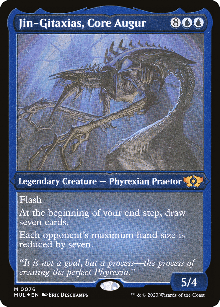 Jin-Gitaxias, Core Augur (Foil Etched) [Multiverse Legends] - Trinity Hobby