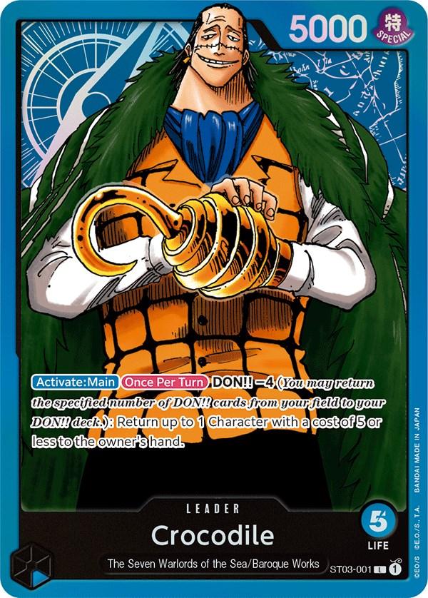 Crocodile (001) [Starter Deck: The Seven Warlords of The Sea] - Trinity Hobby