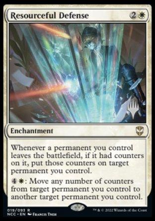 Resourceful Defense (Promo Pack) [Streets of New Capenna Commander Promos] - Trinity Hobby