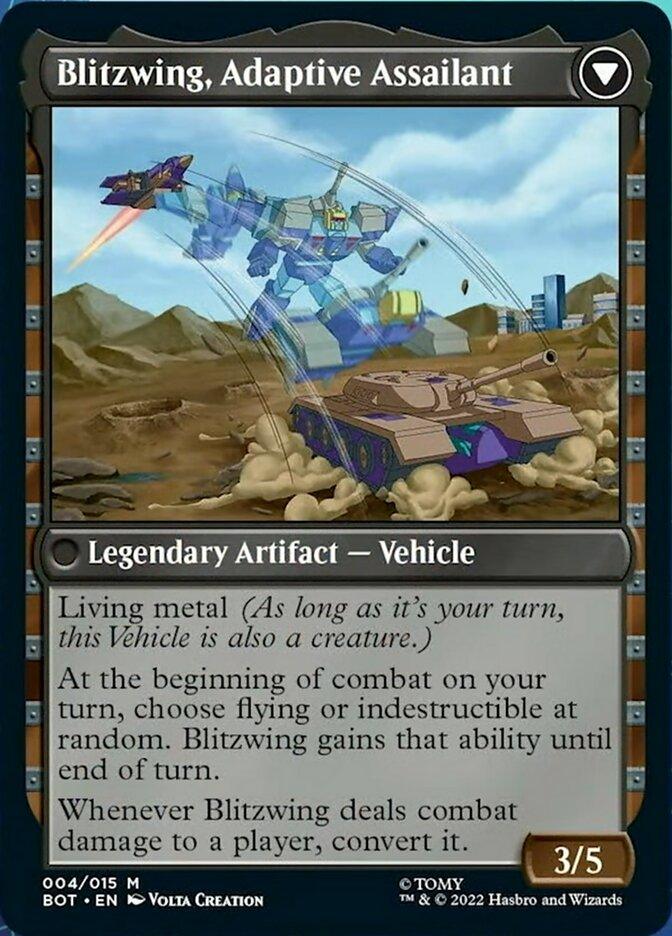 Blitzwing, Cruel Tormentor // Blitzwing, Adaptive Assailant [Transformers] - Trinity Hobby