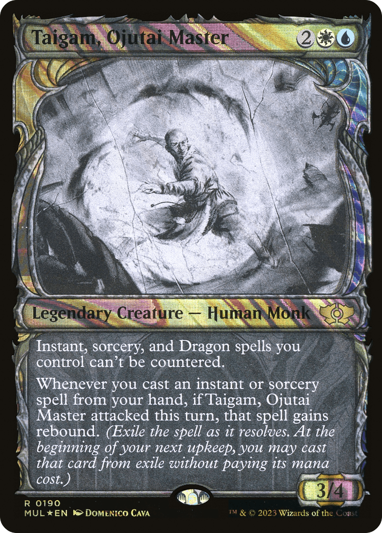 Taigam, Ojutai Master (Halo Foil) [Multiverse Legends] - Trinity Hobby
