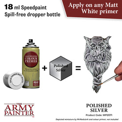 Army Painter Speedpaint, Polished Silver