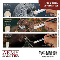 Army Painter Masterclass Dry brush Set, 3 pcs - Trinity Hobby