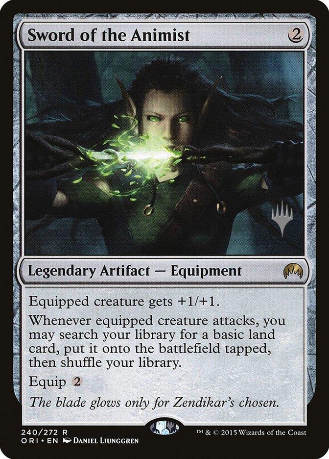 Sword of the Animist [Magic Origins Promos] - Trinity Hobby