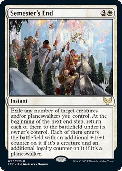 Semester's End (Promo Pack) [Strixhaven: School of Mages Promos] - Trinity Hobby