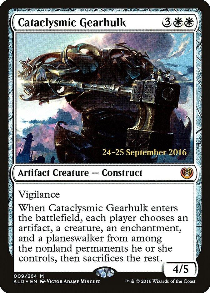 Cataclysmic Gearhulk [Kaladesh Prerelease Promos] - Trinity Hobby