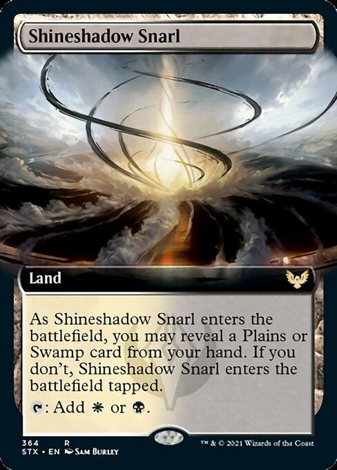 Shineshadow Snarl (Extended Art) [Strixhaven: School of Mages] - Trinity Hobby