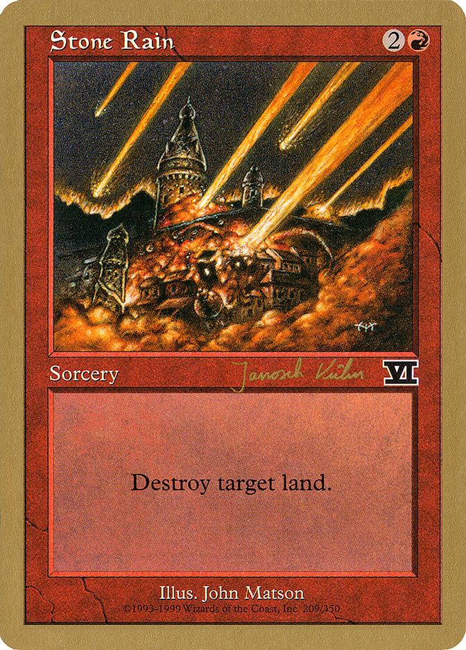 Stone Rain (Janosch Kuhn) [World Championship Decks 2000] - Trinity Hobby