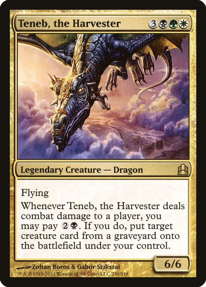 Teneb, the Harvester [Commander 2011] - Trinity Hobby