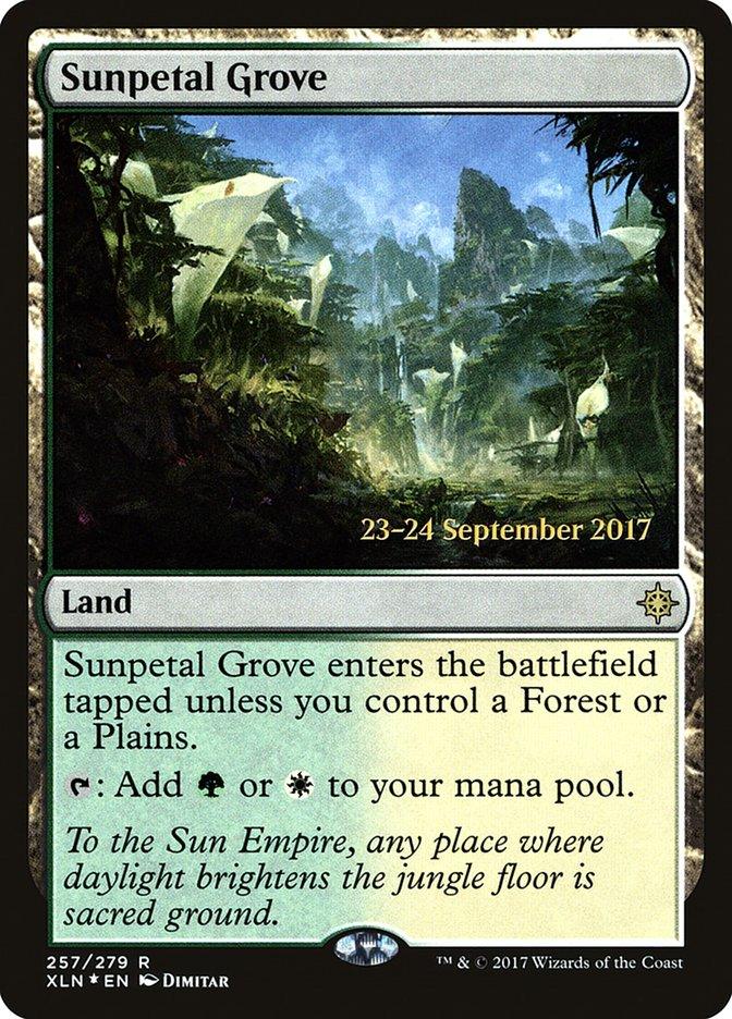 Sunpetal Grove [Ixalan Prerelease Promos] - Trinity Hobby