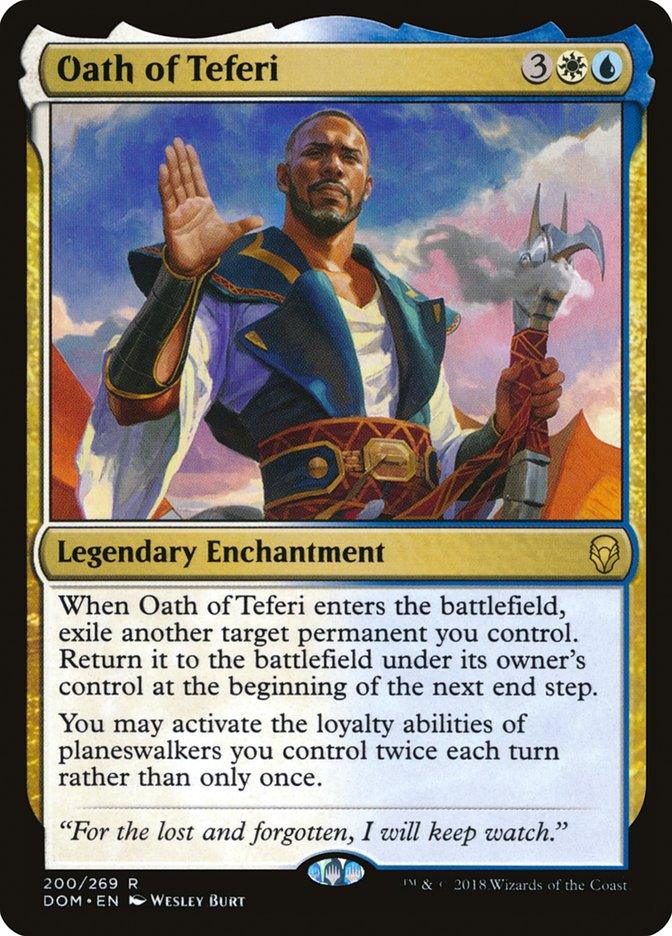 Oath of Teferi [Dominaria] - Trinity Hobby
