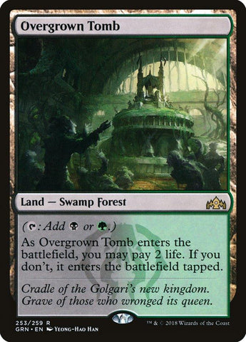 Overgrown Tomb [Guilds of Ravnica] - Trinity Hobby