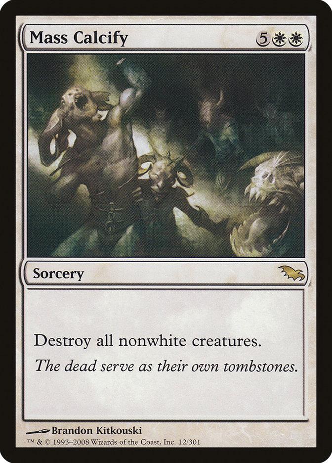 Mass Calcify [Shadowmoor] - Trinity Hobby