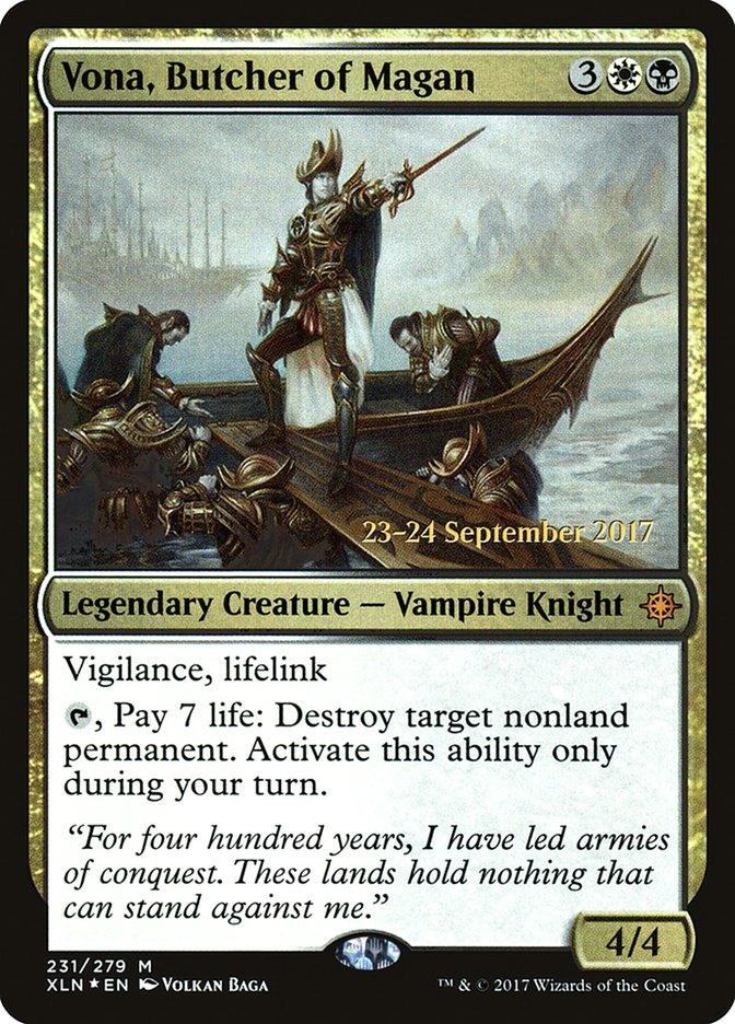 Vona, Butcher of Magan [Ixalan Prerelease Promos] - Trinity Hobby