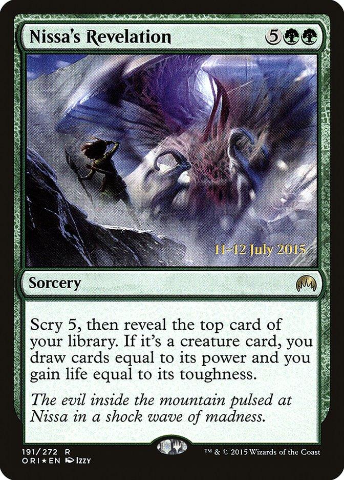 Nissa's Revelation [Magic Origins Prerelease Promos] - Trinity Hobby