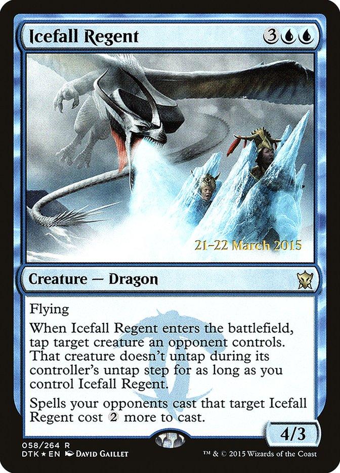 Icefall Regent [Dragons of Tarkir Prerelease Promos] - Trinity Hobby
