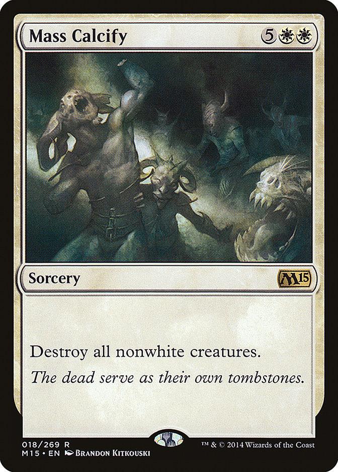 Mass Calcify [Magic 2015] - Trinity Hobby